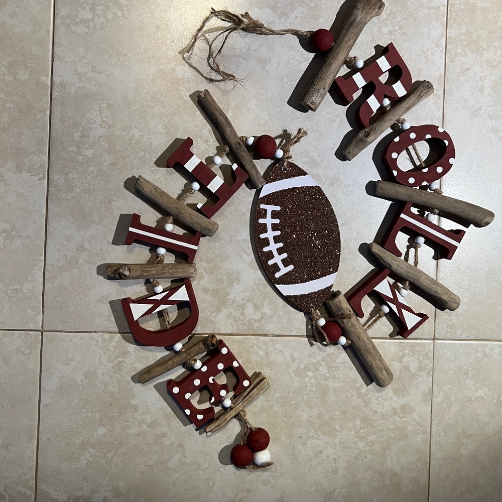Alabama Roll Tide wall decor
